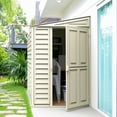 thumbnail image 6 of Duramax 4 x 8 SideMate Plastic Storage Shed + Foundation for Garden, Patio and Backyard, 6 of 20