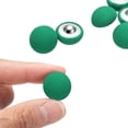 thumbnail image 5 of Uxcell 10pcs Fabric Cloth Covered Button 20mm Craft Round Sewing Button, Sapphire Green, 5 of 6