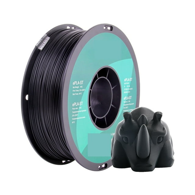 Super Tough PLA Filament, 1.75MM 3D Printer Filament 1KG (2.2 LBS) Spool, PLA-ST FDM 3D Printing Materials For 3D Printers ,Easy to Use