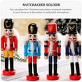 thumbnail image 6 of 6PCS Wooden Nutcracker Figures for Xmas Decor, 6 of 7