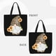 thumbnail image 2 of Easygdp Sunflower Gnomes 4 Bolsa Tote para Mujer, Bolso de Hombro para Trabajo, Playa, Viajes, Compras y Supermercado, 2 of 7