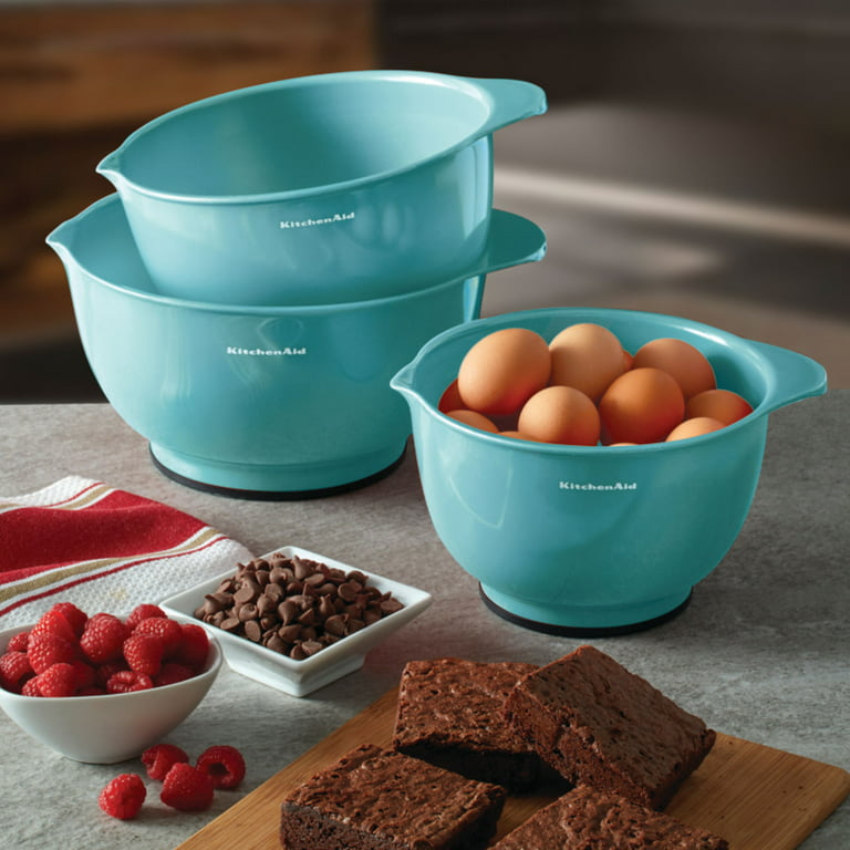  KitchenAid Classic Mixing Bowls, Set of 5, Aqua Sky 2: Home &  Kitchen