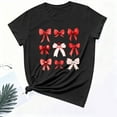 thumbnail image 5 of JSKUMAR Women's Valentines T-Shirt Cute Love Heart Graphic Tees Casual Short Sleeve Crew Neck Pullover Trendy Tops (Black-15,L), 5 of 6