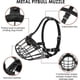thumbnail image 4 of Breathable Metal Muzzle for Pitbull Large Dogs Amstaff XX, 4 of 4