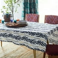thumbnail image 2 of Vintage Palm Table Throw, White by Drew Barrymore Flower Home, 2 of 6