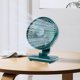 thumbnail image 5 of Small Clip on Fan, 5 Speeds USB Fan with Strong Airflow, Double Battery 10000m Lasting 3day Portable Fan Digital Display Charging Model Fan, for Office Dorm Bedroom Stroller, 5 of 9