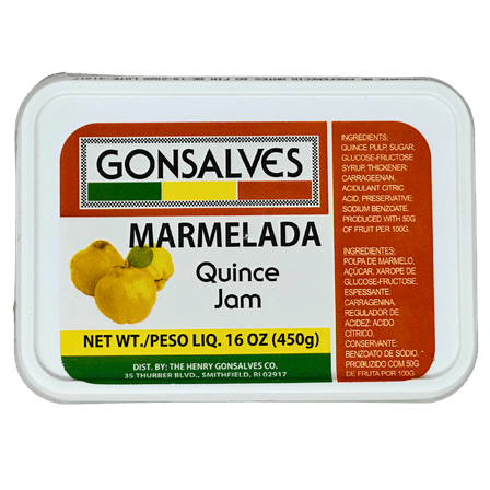 Gonsalves Quince Jam Marmelada 16oz