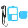 thumbnail image 3 of Fdit Étui de Protection en Silicone pour Caméra avec Lanière de Poignet + Capuchon d'Objectif de Caméra pour 9, 3 of 8