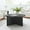Black, variant on Modway Silas Round Wood Coffee Table in Walnut