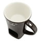thumbnail image 1 of Taza de Fondue para Derretir Chocolate, Mini Olla de Cerámica para Fondue, Suministros para Derretir Con Tenedor para queso, chocolate, mantecilla y caramelo, 1 of 7