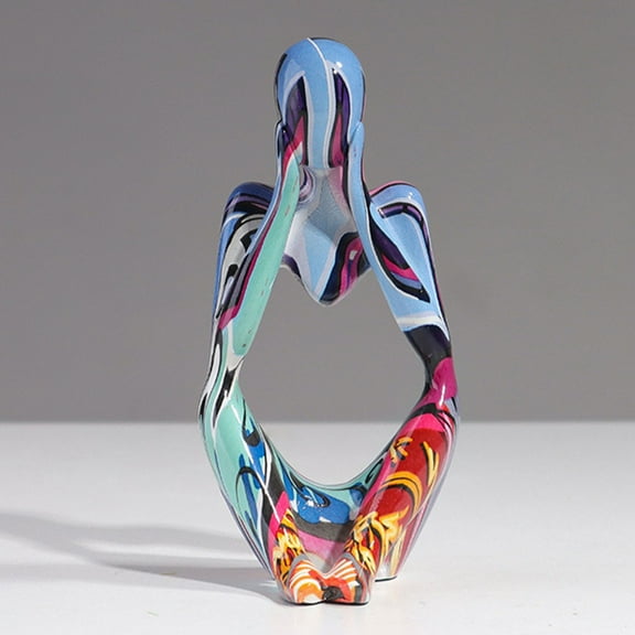 Ke1Clo Resin Home Decor under $5! European Style Printing Decoration for Office Living Room and Gift