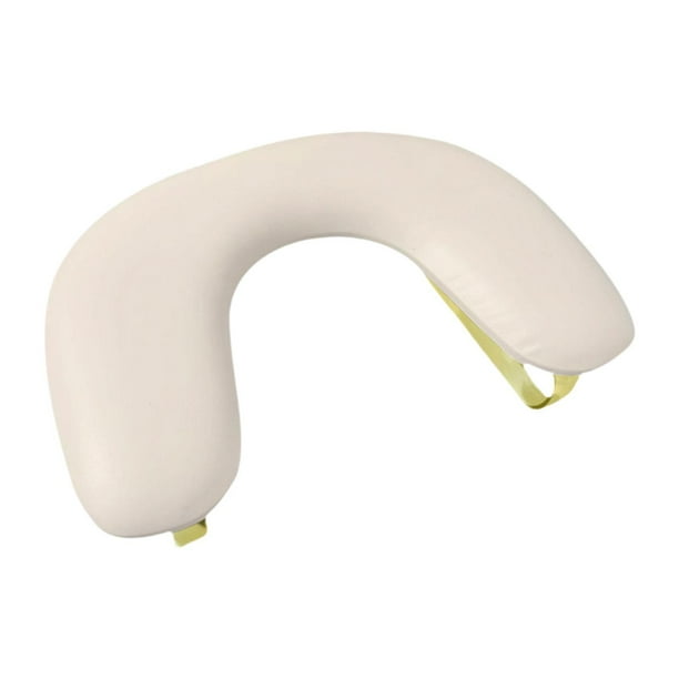 Reposabrazos en forma de U, desmontable, resistente, cojín para reposamanos, portátil, antideslizante, para uso en el hogar, bricolaje, manicura, mesa Beige
