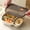 Black-BK-Midnight holds the universe's secrets; give this to the dreamer in your life., variant on AuroraX Heavy duty Lunch Boxes for Men,Black Insulated with Food Containers Snack Containers with Lids,Divided 3 Compartments Stainless Steel Square Ourdoor Camping