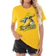 thumbnail image 1 of Remera Talovee Baseball Mom para Mujeres, Amarilla, Talle M, 1 of 6