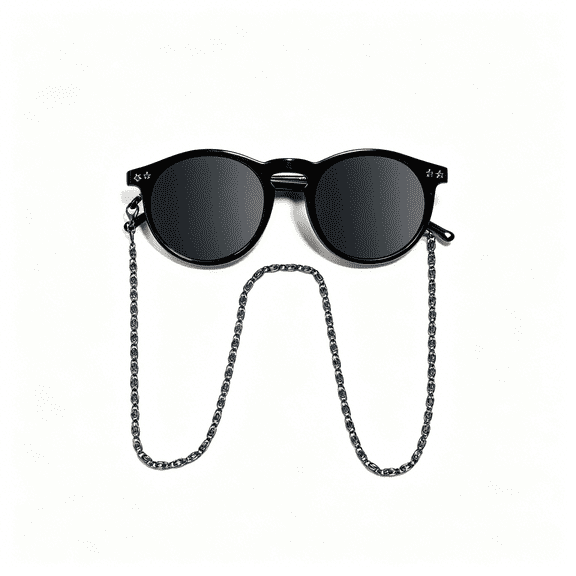 HBMYN Eyeglasses Chain Metal Eye Glasses Holders Around Necklace for Reading Glasses Sunglass Beaded Chains for Men Women