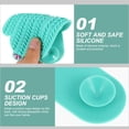 thumbnail image 3 of 2pcs Suction Cup Cleaning Mat Makeup Brush Scrubber Cleaner Brush Cleaning Mat, 3 of 6