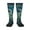 1 Black, variant on Artistic Turtle Earth for Novelty Casual compression Socks For Women Men Contrast Color Stockings
