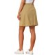 thumbnail image 3 of Faldas de mezclilla A-Line de mujer INSPIRE CHIC, cintura alta, con botones, falda de jean casual, marrón, XL, 3 of 6