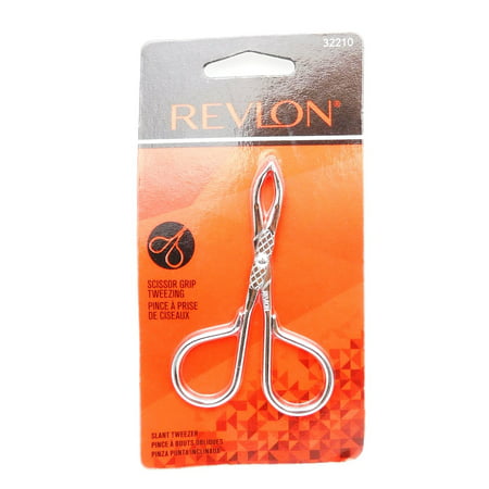 Revlon scissor grip tweezing slant tweezer (Best Eyebrow Tweezers Reviews Uk)