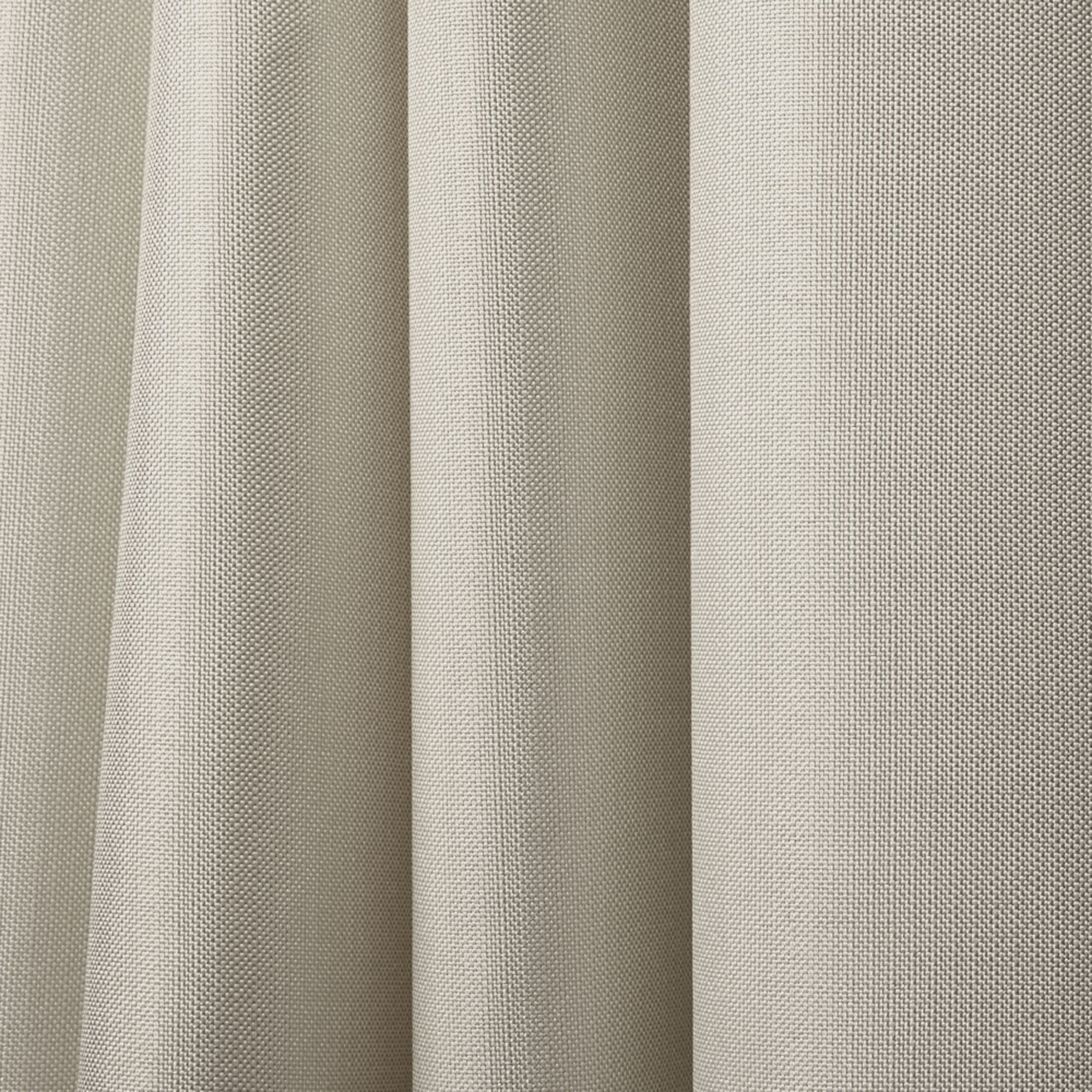 Exclusive Home Curtains Biscayne Indoor/Outdoor Two Tone Textured Tab Top Curtain Panels, 54"x120", Sand, Set of 2