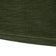thumbnail image 4 of FASHOFT Mens Ultra Soft V Neck Bamboo Viscose Cotton T-Shirt Moisture-Wicking Cooling Lounge Casual Shirts Green L, 4 of 9