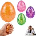thumbnail image 2 of JNHKLASR Spherical Oval Shape Toys withsequins,Glitter Slow Rising for Anxiety Relieving,Fun Stretchy Stress Toys for Party,Birthday Gift,Daily Use,Table Decor, 2 of 8