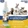 thumbnail image 7 of Waterless Shampoo for Small Critters- 8oz Small Animal Fragrance Free, & Crulety Free Dry Shampoo-- No Rinse for Pet Ferrets, Guinea Pigs, Hedgehogs, Sugar Gliders, Rabbits & Hamsters, 7 of 7