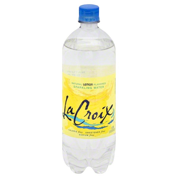 LaCroix Lemon Sparkling Water, 1 L