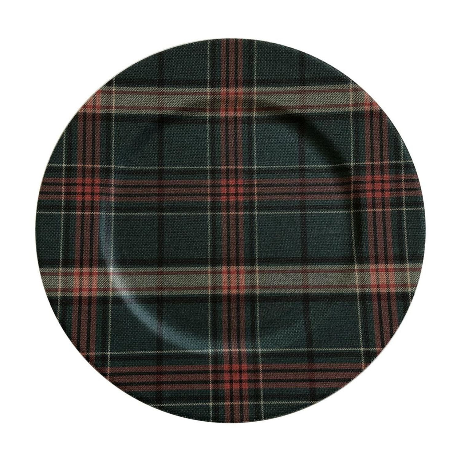 Assiette de présentation 33cm Holiday Time de vert