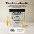 thumbnail image 5 of Snap Supplements Vegan Protein Powder, Plant-Based, Banana Flavor, 30 Servings, 5 of 10