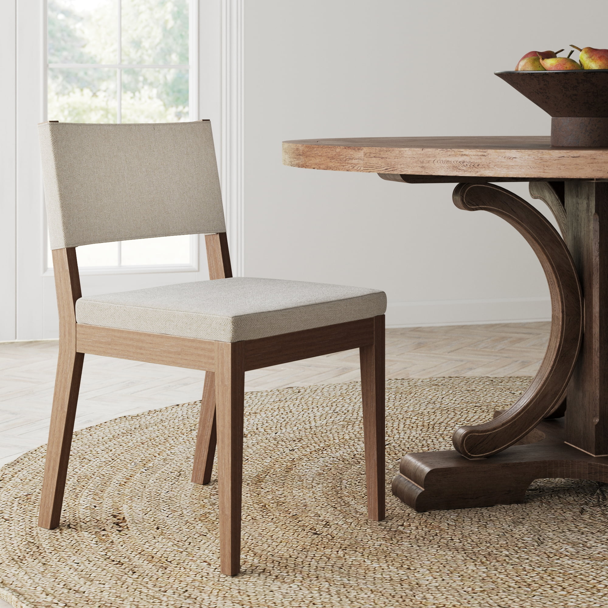 Free Shipping! Nathan James Gracie Modern Rustic Dining Chair