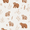 Gray Bears, variant on Yayeee Tablecloths 54" x 54" Rectangle Wrinkle Resistant Party Table Cover, Holiday Train