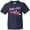 Navy, variant on Born to Race- Pink Race Car Youth T-Shirt