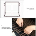 thumbnail image 4 of 23.8 Gal (90L) Laundry Hamper Laundry Basket with Lid and Handles Wicker hamper Foldable Removable Liner Bag Brown, 4 of 7