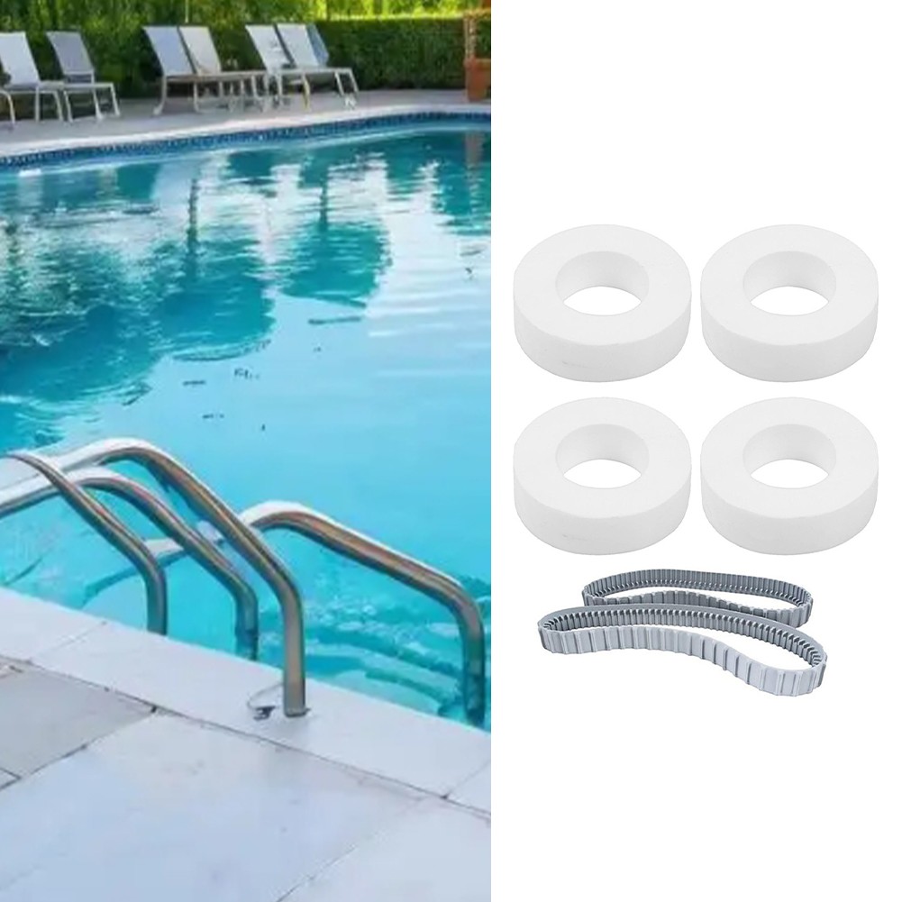 SPRING 1Set 6101611-R4 Climbing Wheel Rings 9983152-R2 Belts Robotic Timing Tracks For Swimming Pool Vacuum Cleaner Replacement Part