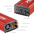 thumbnail image 3 of Inversor de corriente POTEK 750 W DC 12 V a AC 115 V con puerto USB, 3 of 7