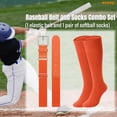 thumbnail image 7 of WHIPPY Baseball Softball Socks and Belt Combo Set for Youth Adult Kids Baseball Sock with Softball Adjustable Elastic Belt, 7 of 7