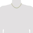 thumbnail image 5 of Solid 14K Yellow Gold 3.5mm Diamond-cut Rope with Lobster Lock Chain - 18", 5 of 8