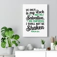 thumbnail image 6 of Scripture Walls Psalm 62:6 Salvation My Fortress Bible Verse Canvas Christian Wall Art Ready to Hang Unframed, 6 of 16