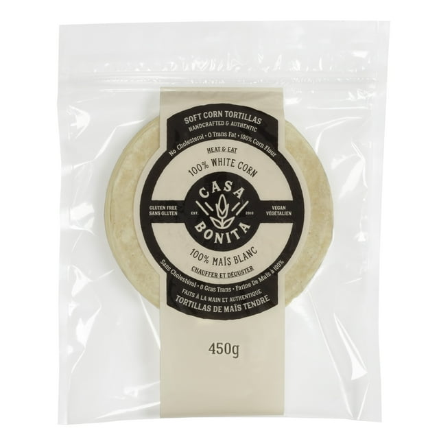 Casa Bonita White Corn Tortillas