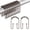Bronze-12pcs, variant on Shower Curtain Hooks Rings, Shower Curtain Rings, Shower Curtain Hooks Rust Proof Double Hook Shower Hooks for Shower Curtain and Liner