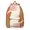 Pastoral, variant on Pastoral Style Canvas Bookbag – Floral Aesthetic School Backpack with Earthy Abstraction and Boho Tribal Design for Women