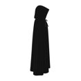thumbnail image 6 of LEKWK Hooded Cloak Women Velvet Classic Princess Cloak Renaissance Hooded Cape Witch Wizard Robe Medieval Halloween Christmas Costume, 6 of 7