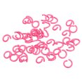 thumbnail image 1 of Unique Bargains Open Jump Rings, 8mm Colorful O-ring Connectors for DIY Crafts Jewelry Making, Pink, 200Pcs, 1 of 5