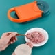 thumbnail image 4 of Cateissary Envoltura para hacer bolas de hervida de plástico, lavable, portátil, ligera, para prensar masas, prensador, herramientas de Cocina y Comedor Blanco, 4 of 6