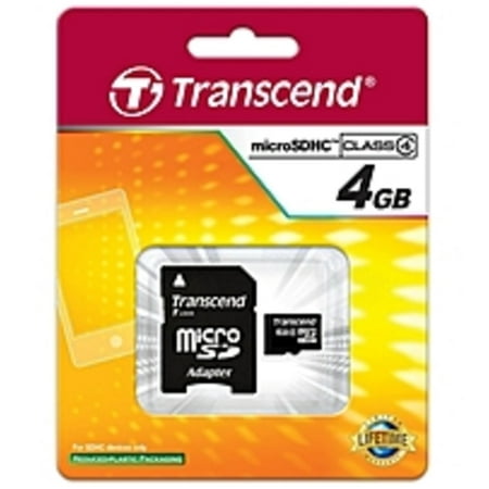 Transcend 4GB Class 4 microSDHC Card