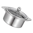 thumbnail image 4 of YSNOOWE Casserole Multi-Usage Casserole Divisée en Acier Inoxydable Ronde Familles Lot de 1, 4 of 8