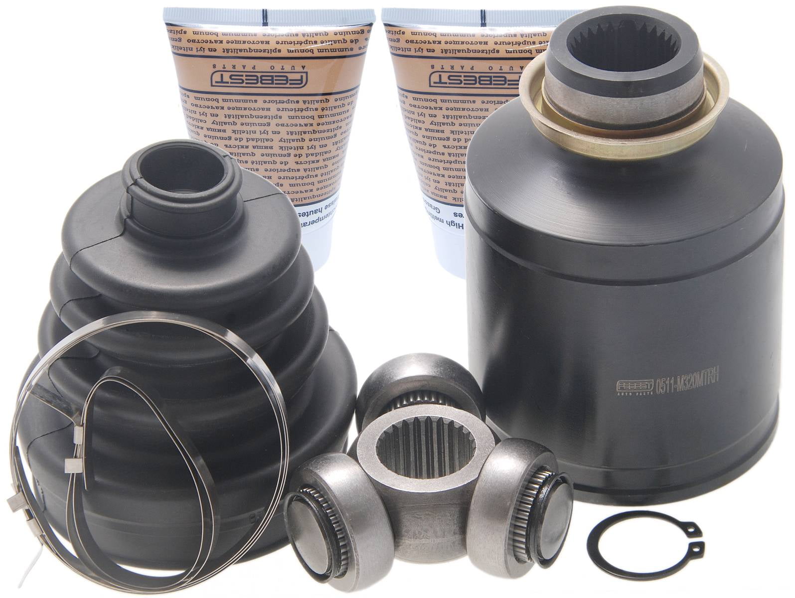 Febest INNER CV JOINT RIGHT 24X43X28 0511 M320MTRH OEM GG28 25 500 febest-inner-cv-joint-right-24x43x28-0511-m320mtrh-oem-gg28-25-500