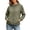 Army Green, variant on Women's Lightweight Hooded Zip Up Jacket – Versatile Summer Sun Protection Coat in Sizes S-4XL, Breathable Outdoor Casual Outerwear for Daily Travel