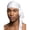 White, variant on Elastic Satin Headwrap for Woman&Man, Premium Luxe Silky Durags for Men/Long Straps/Long Tail/Durag for Women/Silky Liner/Wave Cap,Hair Protection and Style